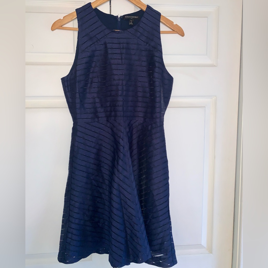 Banana Republic Navy Dress 2p
